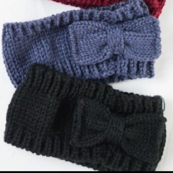Dark gray warm headband - Picture 3 of 4